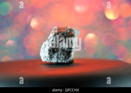 Granite sind grob kristallines Plutongestein (Plutonite), das reich an Quarz und Feldspat ist Stockfoto