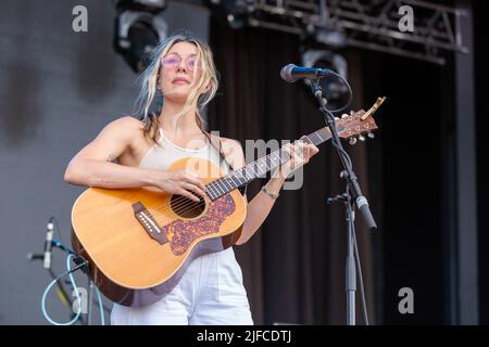 Milwaukee, USA. 30.. Juni 2022. BRE Kennedy beim Summerfest Music Festival am 30. Juni 2022 in Milwaukee, Wisconsin (Foto: Daniel DeSlover/Sipa USA) Quelle: SIPA USA/Alamy Live News Stockfoto