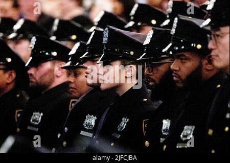 New York, Usa. 01.. Juli 2022. Absolvent der Abschlussfeier der New York City Police Department (NYPD) Police Academy. Kredit: SOPA Images Limited/Alamy Live Nachrichten Stockfoto