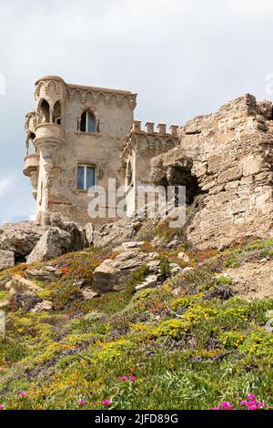 Santa Catalina Castle befindet sich in Tarifa, Spanien Stockfoto