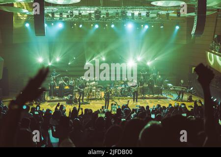 01/07/2022 - der mexikanische Sänger MARCO ANTONIO SOLIS tritt zum ersten Mal in Europa / in Mailand, Italien auf Stockfoto