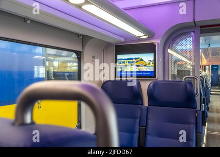 Rotterdam, Niederlande. 02.. Juli 2022. 2022-07-02 09:14:38 ROTTERDAM - Intercity New Generation (ICNG) in Rotterdam Central.ANP LEX VAN LIESHOUT niederlande Out - belgium Out Credit: ANP/Alamy Live News Stockfoto