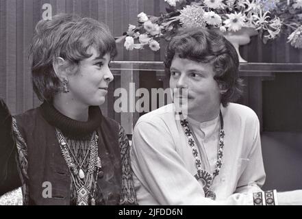 MAMASA UND DIE PAPAS US ro k Group im Oktober 1967. Foto: Tony Gale Stockfoto