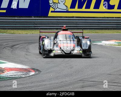 Monza, Italien. 01.. Juli 2022. 24 NIELSEN RACING GBR G Oreca 07 - Gibson pro/AM Rodrigo Sales (USA) B Matthew Bell (GBR) S Ben Hanley (GBR during Endurance - ELMS FP1 Monza, Italy Juli 1 2022 Credit: Independent Photo Agency Srl/Alamy Live News Stockfoto