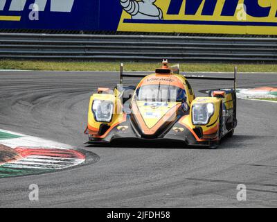 Monza, Italien. 01.. Juli 2022. 51 TEAM VIRAGE POL G Oreca 07 - Gibson pro/AM Rob Hodes (USA) B Gabriel Aubry (FRA) Jazeman Jaafar (MYS) during Endurance - ELMS FP1 Monza, Italy Juli 1 2022 Quelle: Independent Photo Agency Srl/Alamy Live News Stockfoto