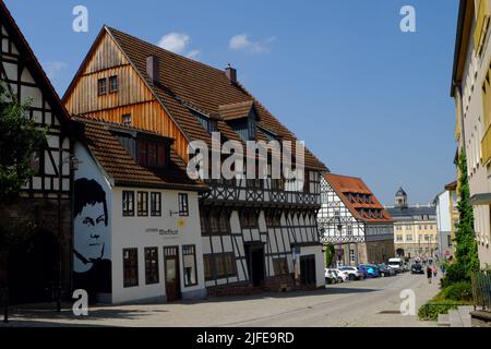 Martin-Luther-Haus, Eisenach Sommer 2022 Stockfoto