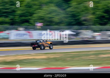 Lexington, OH, USA. 1.. Juli 2022. CORY GEWINNER übt für den Honda Indy 200 auf dem Mid Ohio Sports Car Course in Lexington OH. (Bild: © Walter G. Arce Sr./ZUMA Press Wire) Stockfoto