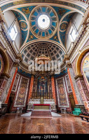 Inside London Oratory, London, Großbritannien Stockfoto