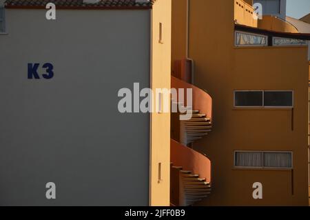 Wendeltreppe Stockfoto