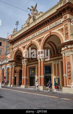 Teatro Arena del Sole Via Dell' Indipendenza Bologna Italien Stockfoto