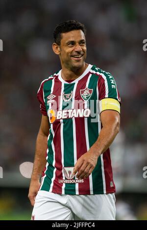 Rio de Janeiro, Brasilien. 02.. Juli 2022. Fred von Fluminense während des Spiels zwischen Fluminense und Corinthians im Rahmen der Brasileirao Serie A 2022 im Maracana Stadium am 02. Juli 2022 in Rio de Janeiro, Brasilien. Kredit: Ruano Carneiro/Carneiro Images/Alamy Live Nachrichten Stockfoto