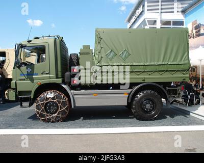 Mercedes-Benz Atego 1018 4x4 im Eurosatory 2008 Militärausstellung Stockfoto