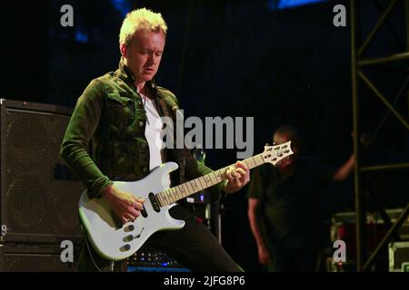 Rom, Italien. 02.. Juli 2022. Simon McBride von Deep Purple, während des Woosh! Tour, 2.. Juli, im Auditorium Parco della Musica, Rom, Italien Credit: Independent Photo Agency/Alamy Live News Stockfoto