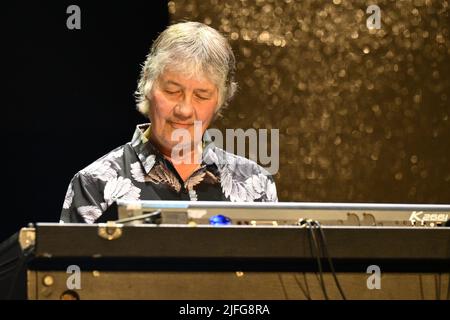 Rom, Italien. 02.. Juli 2022. Don Airey von Deep Purple, während des Woosh! Tour, 2.. Juli, im Auditorium Parco della Musica, Rom, Italien Credit: Independent Photo Agency/Alamy Live News Stockfoto