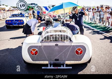 07 MICHERON (FR), Howmet TX / 1968 während der Le Mans Classic 2022 vom 30. Juni bis 3. Juli 2022 auf dem Circuit des 24 Heures du Mans, in Le Mans, Frankreich - Foto Damien Saulnier / DPPI Stockfoto