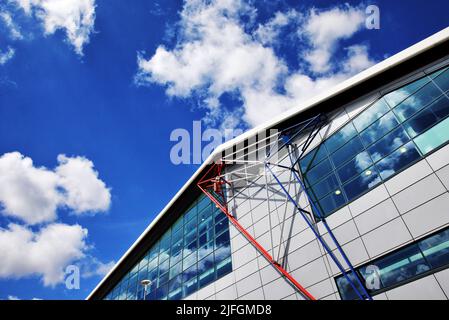 Silverstone, Großbritannien. 03.. Juli 2022. Paddock-Atmosphäre. 03.07.2022. Formel 1 Weltmeisterschaft, Rd 10, Großer Preis Von Großbritannien, Silverstone, England, Wettkampftag. Bildnachweis sollte lauten: XPB/Press Association Images. Quelle: XPB Images Ltd/Alamy Live News Stockfoto