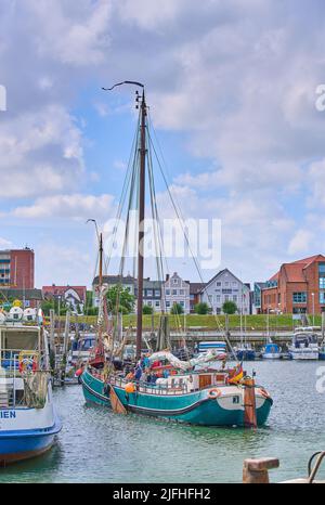 Hafen am 02. Juli 2022 in Wyk, Foehr Island, Deutschland. © Peter Schatz / Alamy Stock Photos Stockfoto