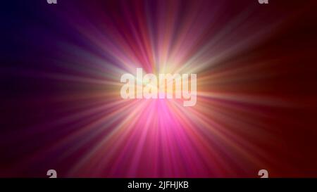 Abbildung 3D eines abstrakten Fotos einer Galaxie Stockfoto