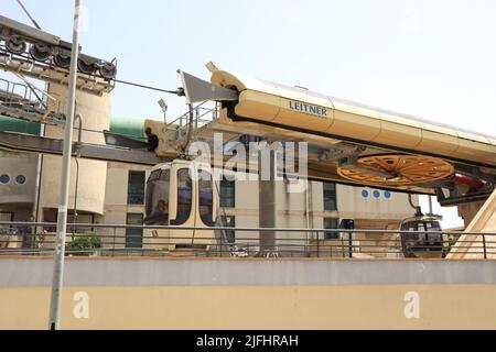 Trapani, Sizilien (Italien): Trapani Seilbahnstation von Trapani nach Erice Stockfoto