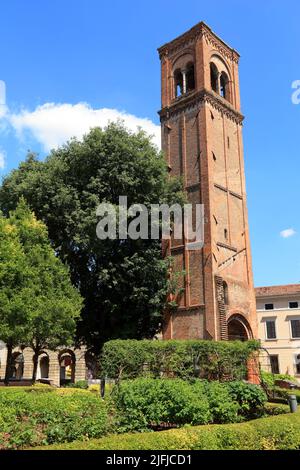 Glockenturm Campanile di San Domenico, Mantova, Mantua Italien Stockfoto