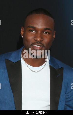 Dear Evan Hansen Premiere in der Disney Concert Hall am 22. September 2021 in Los Angeles, CA mit: Gerald Caesar wo: Los Angeles, California, USA Wann: 23. September 2021 Credit: Nicky Nelson/WENN Stockfoto