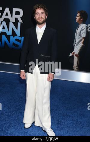 Dear Evan Hansen Premiere in der Disney Concert Hall am 22. September 2021 in Los Angeles, CA mit: Ben Platt wo: Los Angeles, California, USA Wann: 23 Sep 2021 Credit: Nicky Nelson/WENN Stockfoto