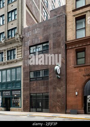 St. Louis Federal Savings and Loan Association-Gebäude, entworfen von P. John Hoener Stockfoto