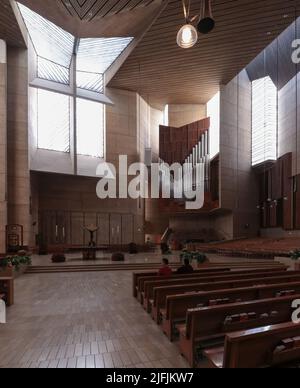 Kathedrale unserer Lieben Frau von den Engeln, Architekt Rafael Moneo, 2017 Stockfoto