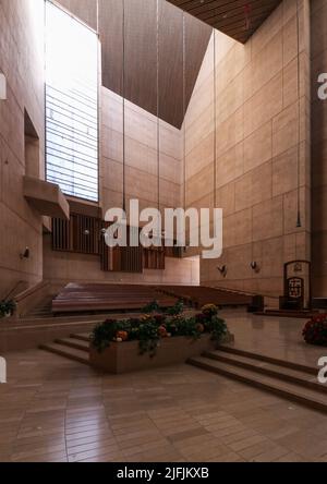 Kathedrale unserer Lieben Frau von den Engeln, Architekt Rafael Moneo, 2017 Stockfoto