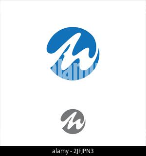 Symbol für das Vektor-AW-Logo in Buchstabenform. Vektorgrafik EPS.8 EPS.10 Stock Vektor