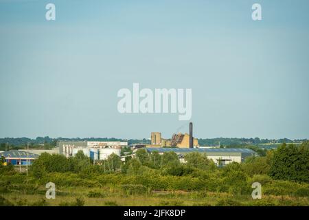 Stadtbild von Northampton in england Stockfoto