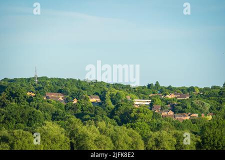 Stadtbild von Northampton in england Stockfoto