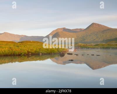 Lochan na Stainge Stockfoto