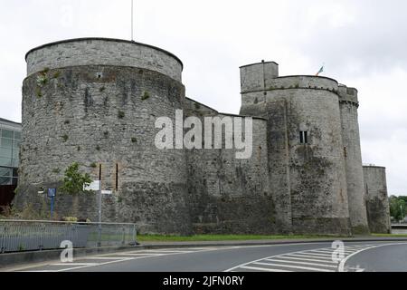 Limerick Castle in der Republik Irland Stockfoto