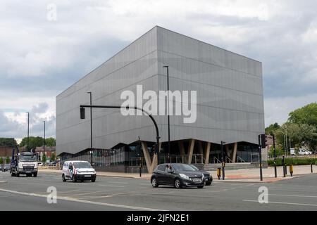 Das West Yorkshire History Center in Wakefield, Großbritannien, ist ein Archivservice und ein Sammlungsgebäude. Stockfoto