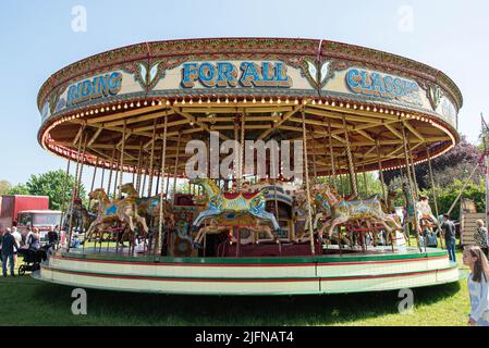 Der Stotfold Annual Steam Fajre Stockfoto