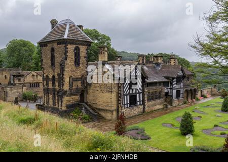 Shibden Hall, Shibden Park, Halifax Yorkshire, Großbritannien. Stockfoto