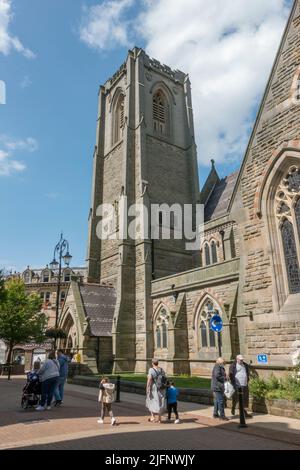 St. Peter's Church, eine Kirche von England in Harrogate, North Yorkshire, Großbritannien. Stockfoto