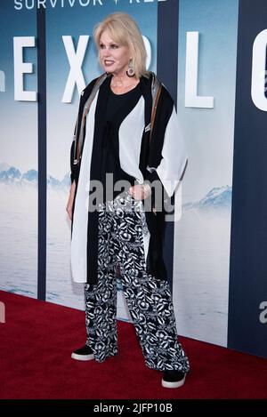 London, Großbritannien. 04.. Juli 2022. Joanna Lumley nimmt an der Weltpremiere von 'Explorer' im BFI Southbank Teil. Kredit: SOPA Images Limited/Alamy Live Nachrichten Stockfoto