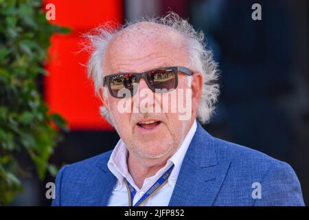 Silverstone, Großbritannien. 03.. Juli 2022. SILVERSTONE, England, 03. JULI 2022; David RICHARDS von Prodrive - Quelle: SPP Sport Press Photo. /Alamy Live News Stockfoto