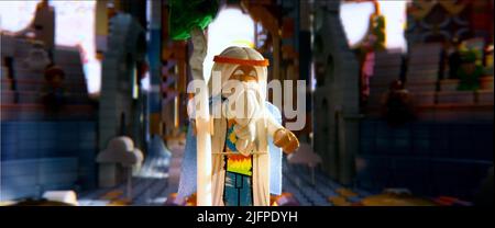 VITRUVIUS, DER LEGO FILM, 2014 Stockfoto