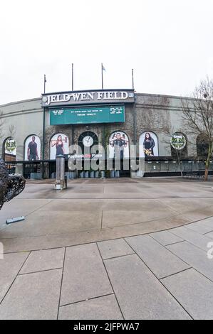 Jeld Wen Field im SW Morrison, Heimstadion der Portland Timbers in Portland, Oregon. Stockfoto