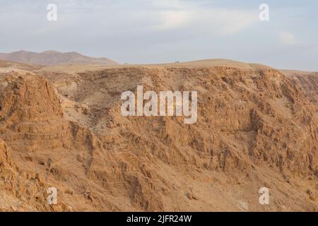 Die judäische Wüste in Israel. Stockfoto