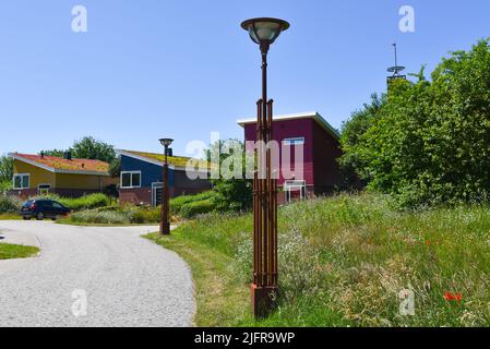 Den Helder, Niederlande. Juni 2022. Wohngebiet in Den Helder, Nordholland. Hochwertige Fotos Stockfoto