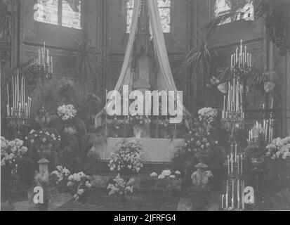 Das Innere der St. Petrus Canisius Kirche Stockfoto