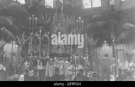 Das Innere der St. Petrus Canisius Kirche Stockfoto