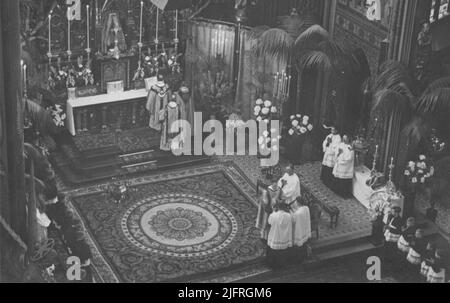 Das Innere der St. Petrus Canisius Kirche Stockfoto