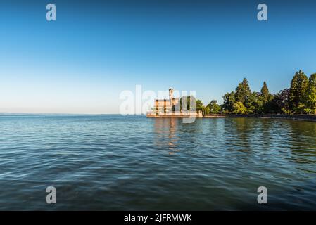 Schloss Montfort in Langenargen am Bodensee, Bodensee, Baden-Württemberg, Deutschland Stockfoto