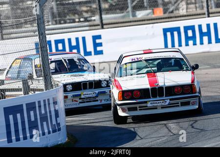 Nürnberg, Deutschland. 03.. Juli 2022. Nürnberg: DTM Norisring 2022 am 3. Juli 2022, (Foto: Hoch zwei), DTM Classic Cup: Olaf MANTHEY, BMW 635CSI/dpa/Alamy Live News Stockfoto