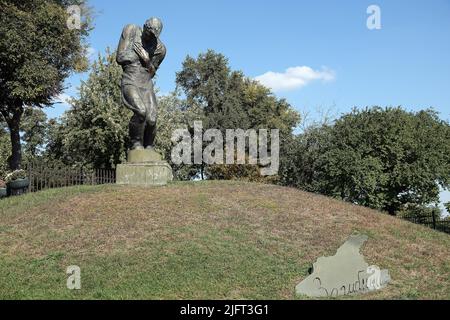 Kiew, Ukraine 2. Oktober 2021: Denkmal für die Gefallenen im Großen Vaterländischen Krieg 1941-1945 Stockfoto